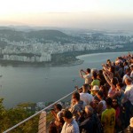 What time should I get to Sugar Loaf in Rio de Janeiro to see the sunset?