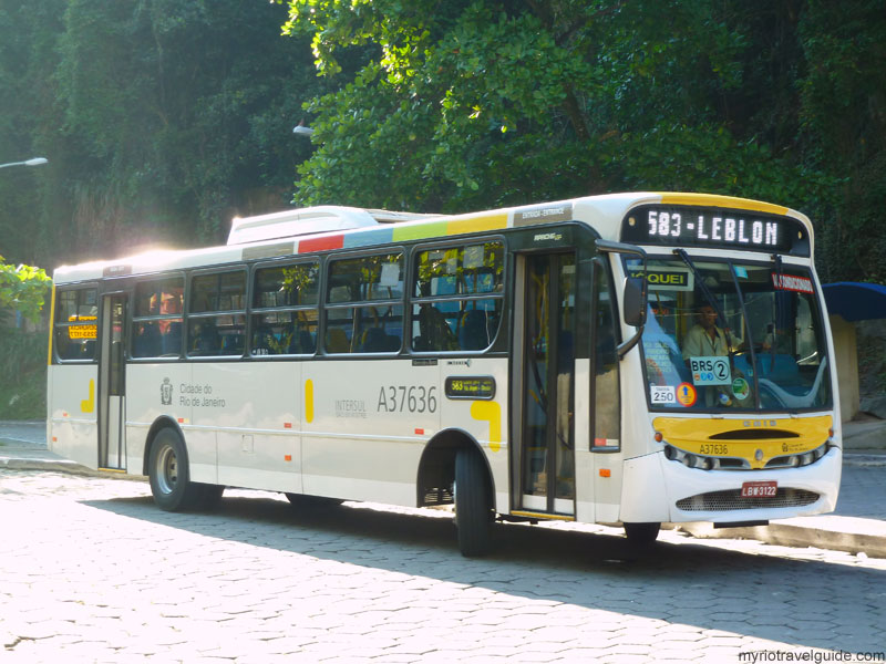 Bus-from-Cosme-Velho-Corcovado-train-station-to-Leblon