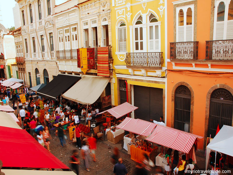Market in Rio de Janeiro Brazil