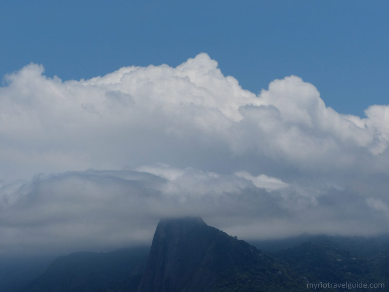 No vibility of Rio de Janeiro Christ-the-Redeemer-statue