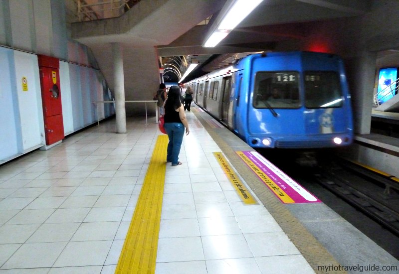 Safe subway to downtown Rio de Janeiro