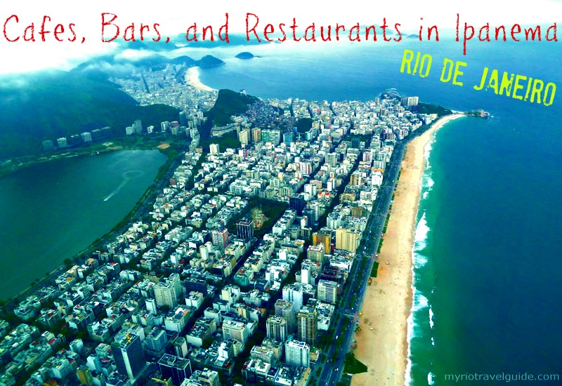 Cafes, bars, and restaurants in Ipanema