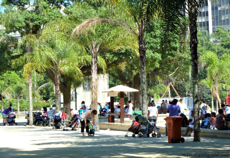 General Osorio Square in Ipanema neighborhood