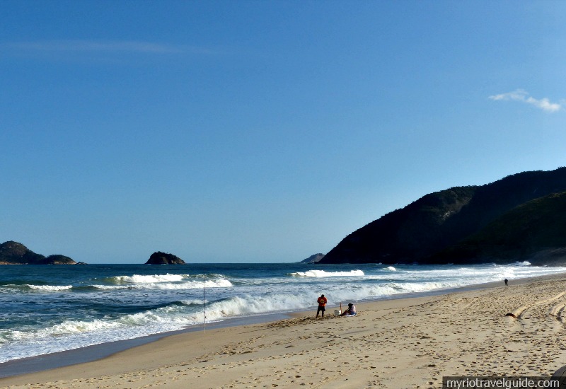 Grumari Beach in Rio de Janeiro