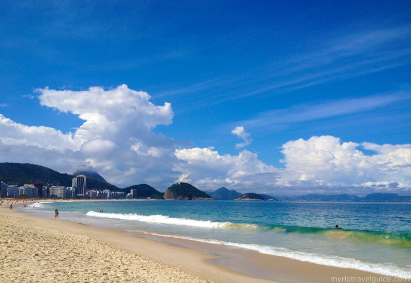 Copacabana Beach at day time