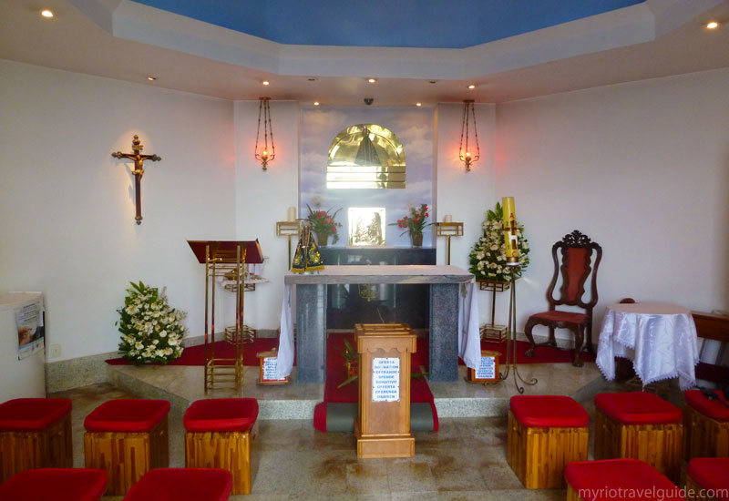 Chapel underneath Christ the Redeeemer Statue