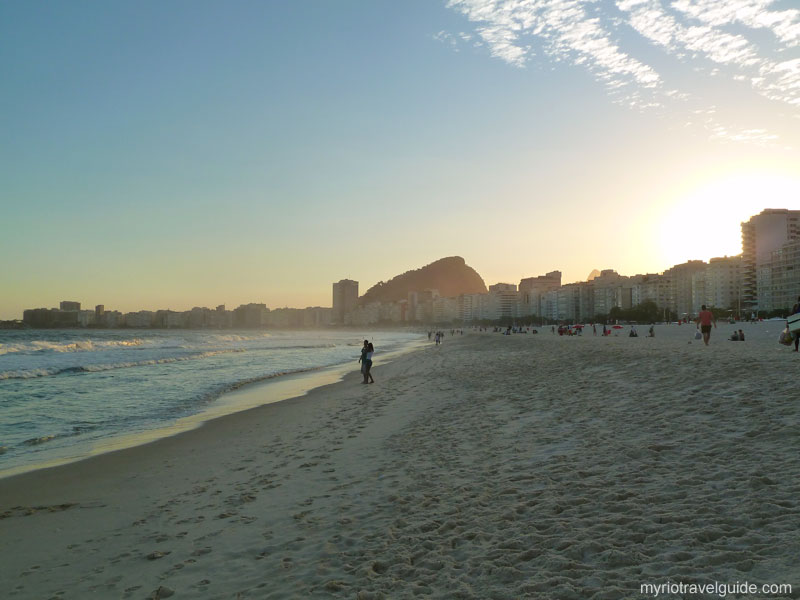 Sunday afternoon on Copacabana Beach - Rio de Janeiro Brazil